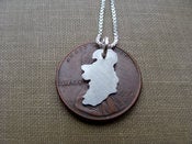 Image of Tiny Ireland Necklace