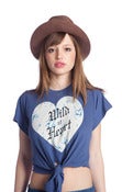 Image of Wildfox "Wild At Heart" in Navy