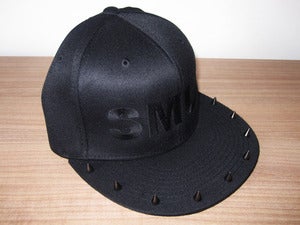 Image of SMU† studded cap black
