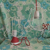 Image of Mini Scallop Bell Lampshade Frame
