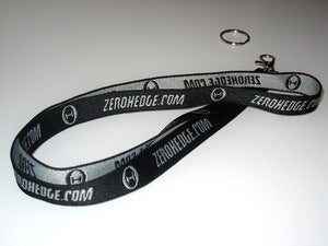 Image of Zero Hedge x -273 Lanyard Black - NEW