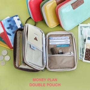 Image of Money plan double pouch