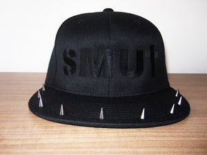 Image of SMU† studded cap black