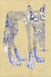 Image of Wolf Pup - Screen print
