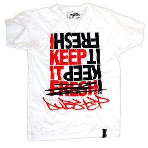 Image of I KEEP IT DUBSTEP T-Shirt | White