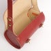 Image of Round Leather Shoulder Bag