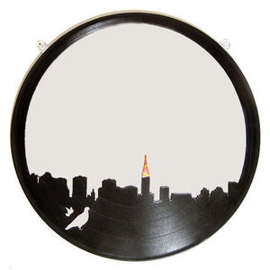 Image of Record Cityscape Mirror