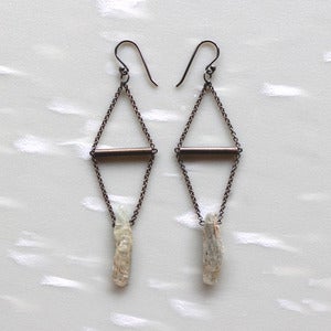 Image of Kyanite Spear Earrings
