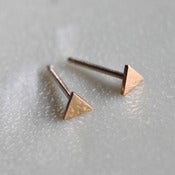 Image of Tiny Triangle Studs