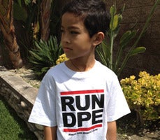 Image of White RUN DPE Boy Kid's T-Shirt