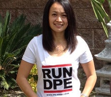 Image of White RUN DPE Women's T-Shirt