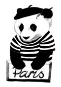 Image of 'Pascal' A4 - B/W Print
