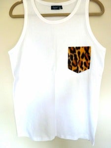 Image of Leopard Pocket Effect Vest