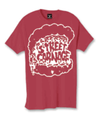 Image of Street Carnage x Saved Tattoo (Red w/ White Print)