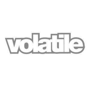 Image of Volatile Basic Logo Vinyl Decal