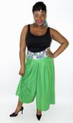 Image of Pantalon japonais vert / Green Japanese pants