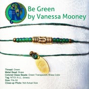 Image of Be Green NTIO Bracelet by Designer Vanessa Mooney