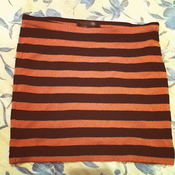 Image of Pink & Black bodycon skirt