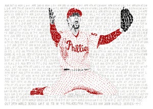 Image of Philadelphia Phillies Road to the 2008 World Series Poster