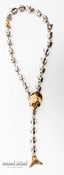 Image of Mermaid Skull Necklace