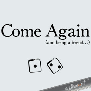 Voir design à imprimer: / View design to print: Come Again