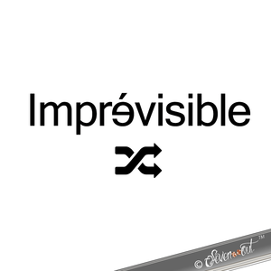 Voir design à imprimer: / View design to print: Imprévisible