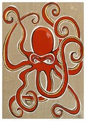 Image of Art Card- Tentacle Twist 