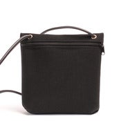 Image of black medium crossbody pouch