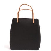 Image of black mini mega tote