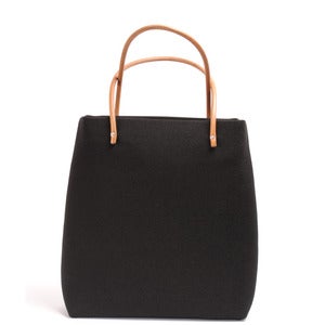 Image of black mini mega tote