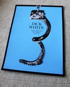 Image of Jack White poster Tulsa OK 2012