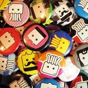 Image of Super Boxy Funtime Button Pack