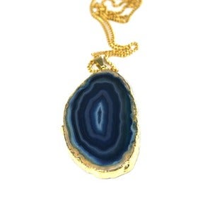 Image of MIDNIGHT Agate pendant