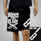 Image of BORIS THE BUTCHER MOSH SHORTS