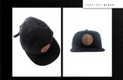 Image of Youth Corduroy Black Hat
