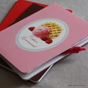 Image of "Cahier gourmand", format A5 - 3 modèles au choix