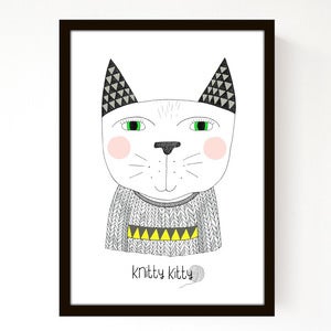 Image of A4 Knitty Kitty 