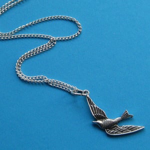 Image of Little Swift Swallow Necklace (various colours)