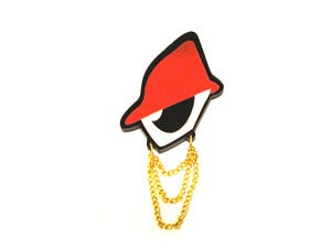 Image of Gold Bags Brooch