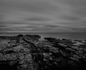 Image of Black rocks & water 01