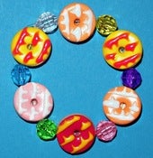 Image of Dollies Party Ring Biscuit Bracelet