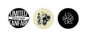 Image of 3 Button Pack (LFR, The Ettes, Lil Daggers)