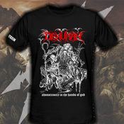 Image of DEHUMAN "Monstrosity in the hands of God" t-shirt