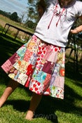 Image of Size 7 to 12 Patchwork Twirl