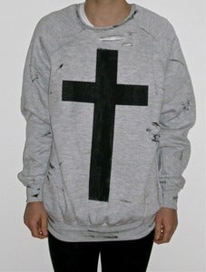 Image of MEDIUM SWEATSHIRT "SIMPLE CROSS"