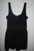 Image of Miley Cyrus for Max Azria simple little black black dress