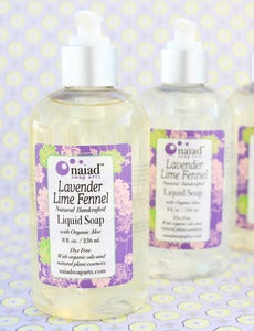 Image of Lavender Lime Fennel Liquid Soap