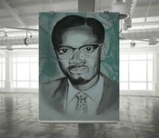 Image of Poster: Lumumba Charcoal 2