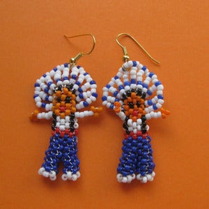 Image of Hippie Bead Tribal Earrings (Various Designs) 20% Off!