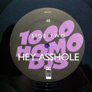 Image of 1000 HOMO DJs-Supernaut 12" Single/Original- Out Of Print
